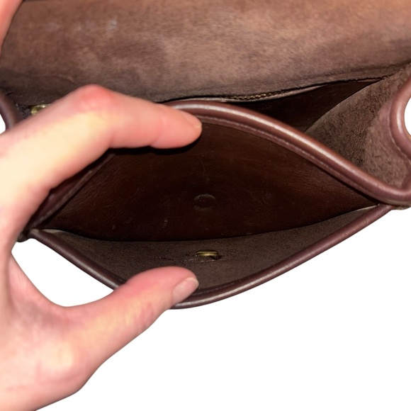 Vintage Coach Murphy 9930 | Made in USA | Mahogany Crossbody - Picture 13 of 16